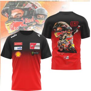 Marc Marquez 93 Forza Ducati MotoGP Racing Fan T Shirt