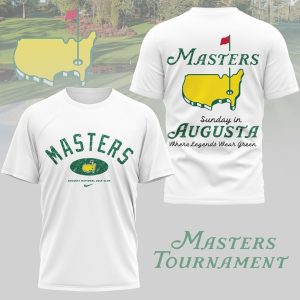 Masters Tournament Augusta National Golf Club Sunday In Augusta T Shirt