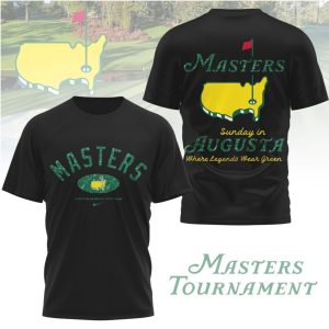 Masters Tournament Augusta National Golf Club Sunday In Augusta T Shirt