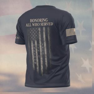 Memorial Day Never Forget US Army Honor All Who Served T Shirt