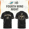 Atlanta Falcons Fourth Wing Night Dragon Black Football T Shirt Atlanta Falcons Fourth Wing Night Dragon Black Football T Shirt
