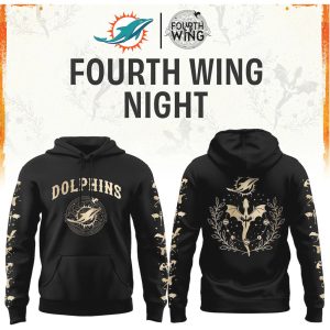 Miami Dolphins Fourth Wing Night Dragon Fantasy Football Gear T Shirt