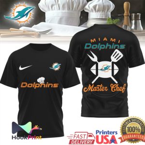 Miami Dolphins Master Chef NFL Tropical Grill T Shirt Miami Dolphins Master Chef NFL Tropical Grill T Shirt