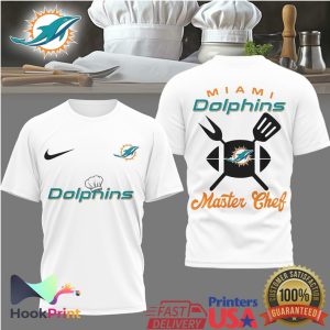 Miami Dolphins Master Chef NFL Tropical Grill T Shirt