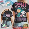 Chicago Bears Snoopy & Charlie Brown 250 Year of Freedom T Shirt Chicago Bears Snoopy & Charlie Brown 250 Year of Freedom T Shirt