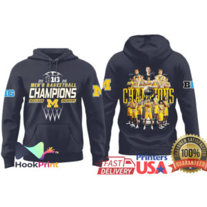 Michigan Basketball Big Ten Champions Outright 2026 Commemorative Shirt Michigan Basketball Big Ten Champions Outright 2026 Commemorative Shirt