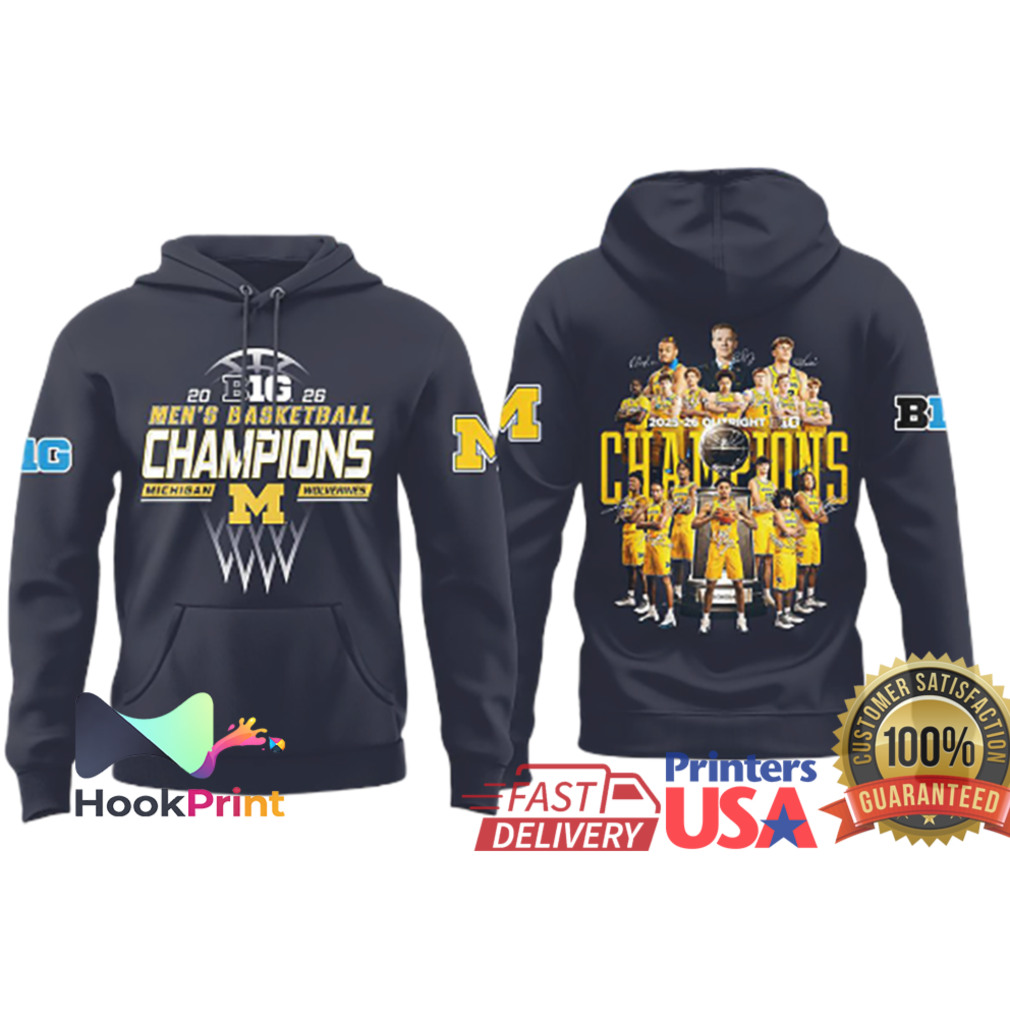 Michigan Basketball Big Ten Champions Outright 2026 Commemorative Shirt Michigan Basketball Big Ten Champions Outright 2026 Commemorative Shirt