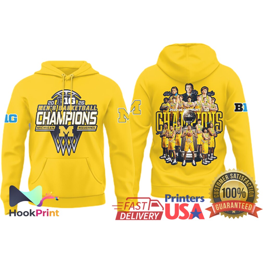 Michigan Basketball Big Ten Champions Outright 2026 Commemorative Shirt Michigan Basketball Big Ten Champions Outright 2026 Commemorative Shirt