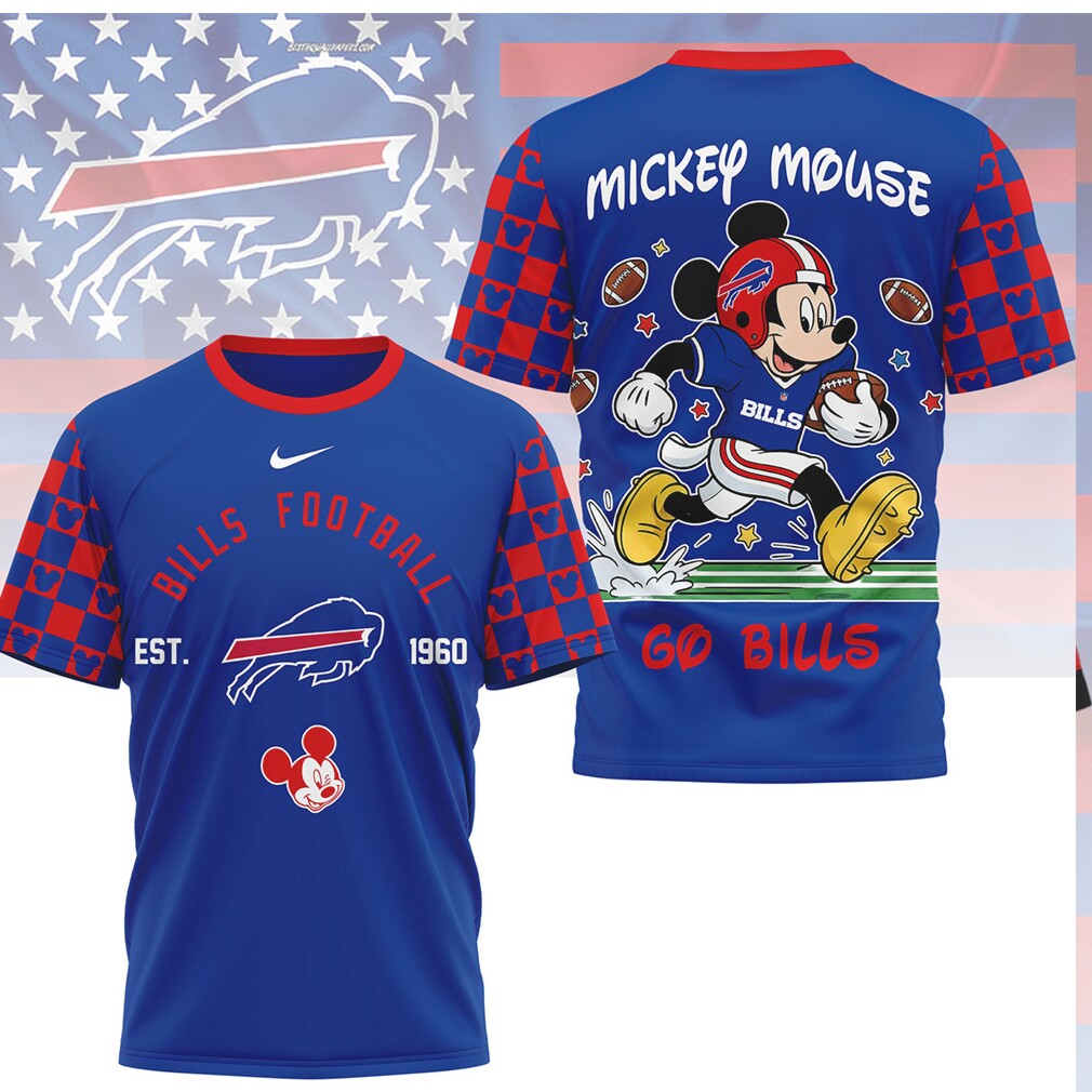 Mickey Mouse Buffalo Bills Football Est 1960 NFL Shirt Mickey Mouse Buffalo Bills Football Est 1960 NFL Shirt
