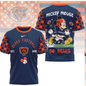 Mickey Mouse Chicago Bears Football Est 1920 NFL Shirt