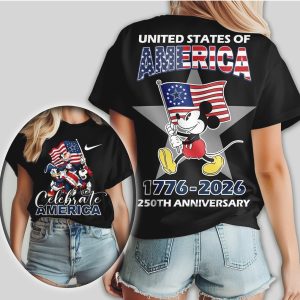 Mickey Mouse Dallas Cowboys 250th Anniversary United States of America T Shirt Mickey Mouse Dallas Cowboys 250th Anniversary United States of America T Shirt