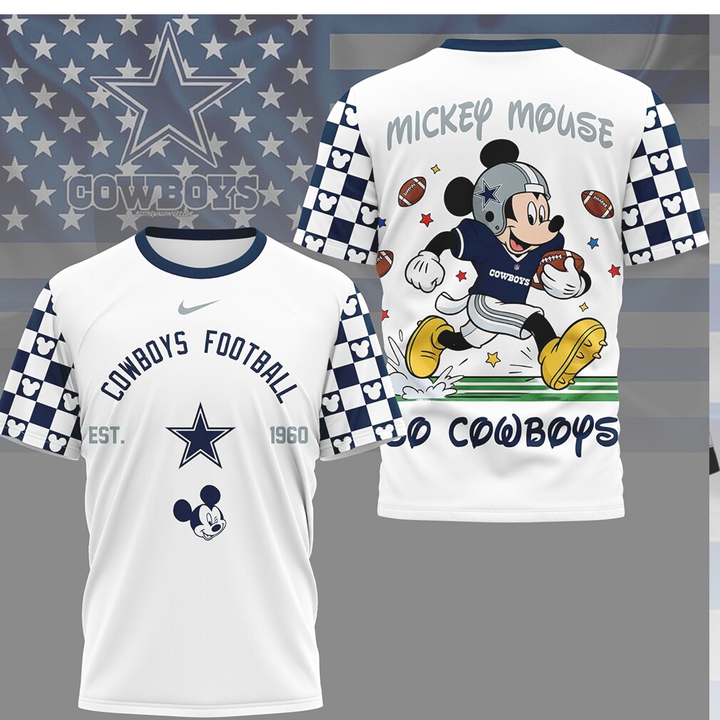 Mickey Mouse Dallas Cowboys Football Est 1960 Star NFL Shirt Mickey Mouse Dallas Cowboys Football Est 1960 Star NFL Shirt
