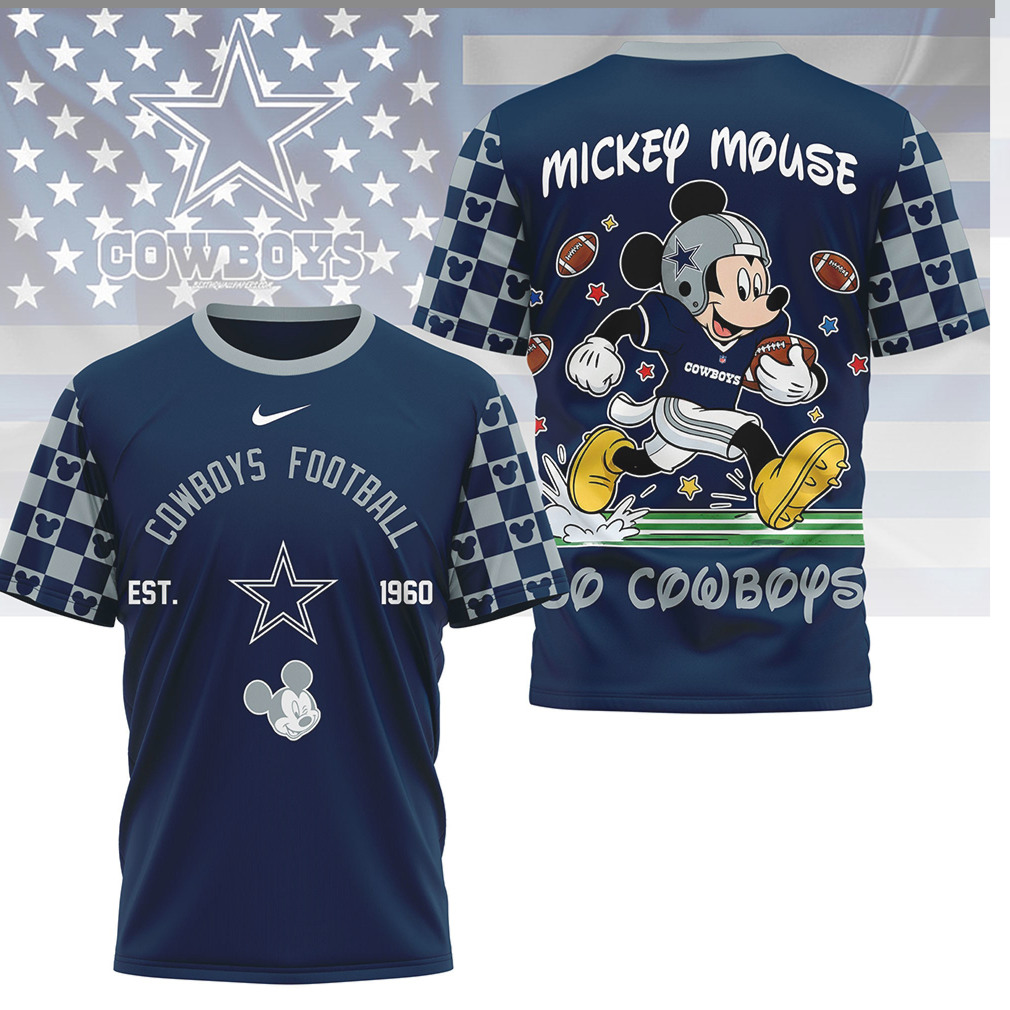 Mickey Mouse Dallas Cowboys Football Est 1960 Star NFL Shirt Mickey Mouse Dallas Cowboys Football Est 1960 Star NFL Shirt