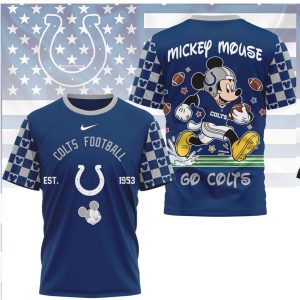Mickey Mouse Indianapolis Colts Football Est 1953 Horseshoe NFL Shirt Mickey Mouse Indianapolis Colts Football Est 1953 Horseshoe NFL Shirt