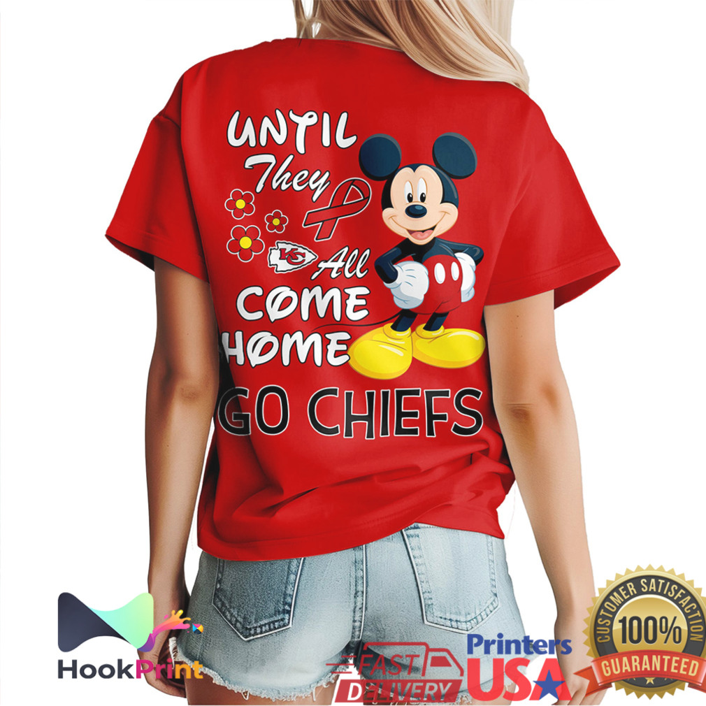 Mickey Mouse Kansas City Chiefs Red Friday Until They All Come Home T Shirt Mickey Mouse Kansas City Chiefs Red Friday Until They All Come Home T Shirt