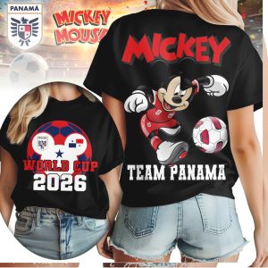 Mickey Mouse Team Panama World Cup 2026 Soccer Fan Shirt Mickey Mouse Team Panama World Cup 2026 Soccer Fan Shirt