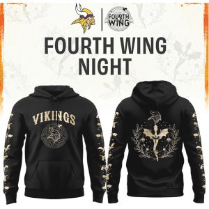 Minnesota Vikings Fourth Wing Night Dragon Rider T Shirt
