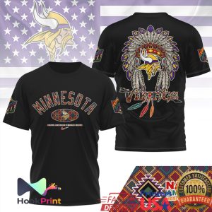 Minnesota Vikings Native American Heritage Month T Shirt
