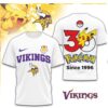 Las Vegas Raiders x Pokemon Pikachu 30th Anniversary T Shirt Las Vegas Raiders x Pokemon Pikachu 30th Anniversary T Shirt