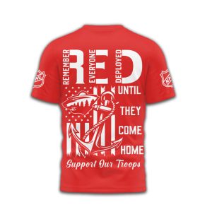 Minnesota Wild NHL Remember Everyone Deployed R.E.D. Support Our Troops T Shirt Minnesota Wild NHL Remember Everyone Deployed R.E.D. Support Our Troops T Shirt