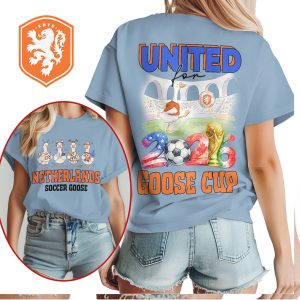 Netherlands Soccer Goose United For 2026 Goose Cup T Shirt Netherlands Soccer Goose United For 2026 Goose Cup T Shirt