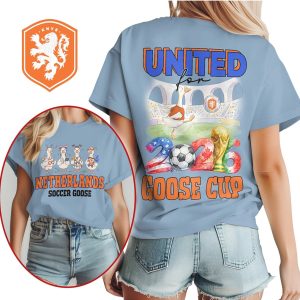 Netherlands Soccer Goose United for Goose Cup 2026 Fan T Shirt