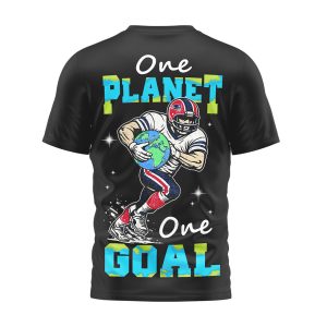 New England Patriots Earth Day One Planet One Goal T Shirt
