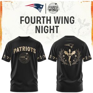 New England Patriots Fourth Wing Night Fantasy Bookish NFL Apparel T Shirt New England Patriots Fourth Wing Night Fantasy Bookish NFL Apparel T Shirt