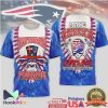San Francisco 49ers Make America Grateful Again Patriotic Skull Tie Dye T Shirt San Francisco 49ers Make America Grateful Again Patriotic Skull Tie Dye T Shirt
