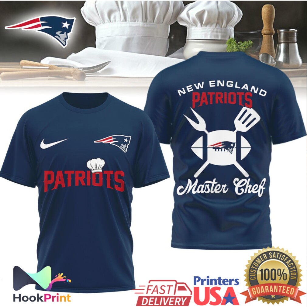 New England Patriots Master Chef Football Fan BBQ T Shirt New England Patriots Master Chef Football Fan BBQ T Shirt
