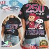 Green Bay Packers Snoopy Charlie Brown 250 Years of Freedom T Shirt Green Bay Packers Snoopy Charlie Brown 250 Years of Freedom T Shirt