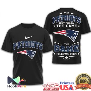 New England Patriots The Game Follows Them Fan T Shirt