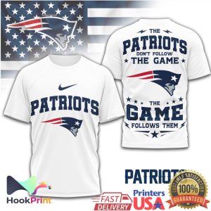 New England Patriots The Game Follows Them Fan T Shirt