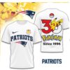 Miami Dolphins x Pokemon Pikachu 30th Anniversary Limited Edition Graphic T Shirt Miami Dolphins x Pokemon Pikachu 30th Anniversary Limited Edition Graphic T Shirt