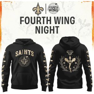 New Orleans Saints Fourth Wing Night Fantasy Dragon Football T Shirt
