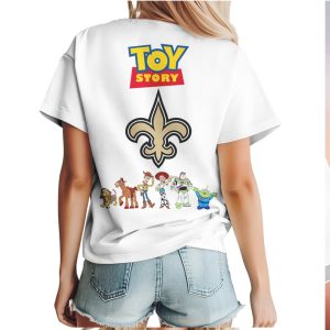 New Orleans Saints Toy Story Characters Fan T Shirt