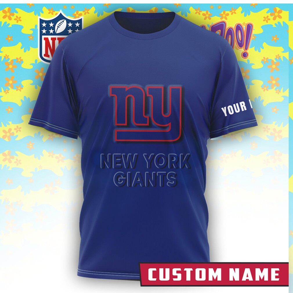 New York Giants Scooby Doo Custom Name Forever Fan Performance Shirt New York Giants Scooby Doo Custom Name Forever Fan Performance Shirt