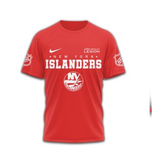 New York Islanders RED Remember Everyone Deployed NHL Military Support Shirt