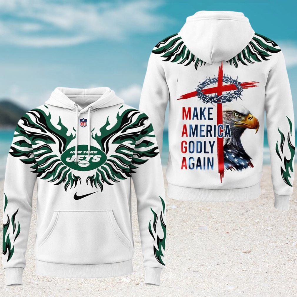 New York Jets NFL Make America Godly Again Faith Freedom Hoodie New York Jets NFL Make America Godly Again Faith Freedom Hoodie