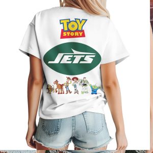 New York Jets x Toy Story Pizza Planet Aesthetic Fan T Shirt New York Jets x Toy Story Pizza Planet Aesthetic Fan T Shirt