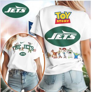 New York Jets x Toy Story Pizza Planet Aesthetic Fan T Shirt