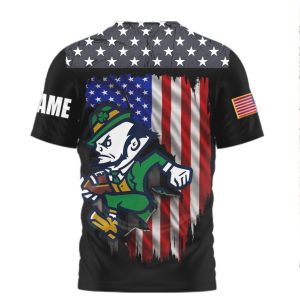 Notre Dame Fighting Irish Custom Name Patriotic We The People T Shirt Notre Dame Fighting Irish Custom Name Patriotic We The People T Shirt