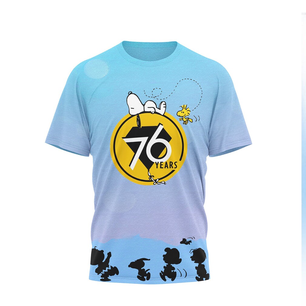 Peanuts 76th Anniversary 1950 2026 Happiness Is Peanuts Clouds T Shirt Peanuts 76th Anniversary 1950 2026 Happiness Is Peanuts Clouds T Shirt