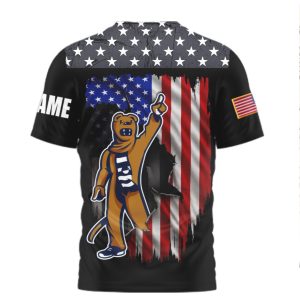 Penn State Nittany Lions Custom Name We The People American Flag T Shirt Penn State Nittany Lions Custom Name We The People American Flag T Shirt