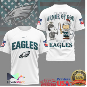 Philadelphia Eagles Armor Of God Snoopy Charlie Brown Shirt Philadelphia Eagles Armor Of God Snoopy Charlie Brown Shirt