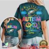 Buffalo Bills Autism Awareness Rainbow Handprint NFL Fan Shirt Buffalo Bills Autism Awareness Rainbow Handprint NFL Fan Shirt