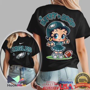 Philadelphia Eagles Betty Boop Fan Vintage Style NFL Women’s Philadelphia Eagles Betty Boop Fan Vintage Style NFL Women’s
