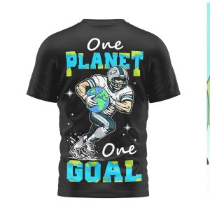 Philadelphia Eagles Earth Day One Planet One Goal Football NFL Shirt