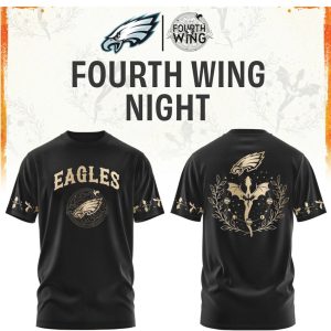 Philadelphia Eagles Fourth Wing Night Fantasy Dragon Sports T Shirt Philadelphia Eagles Fourth Wing Night Fantasy Dragon Sports T Shirt