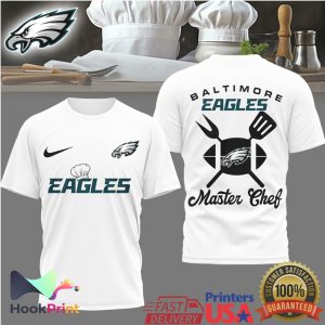 Philadelphia Eagles Master Chef NFL Grilling Graphic T Shirt